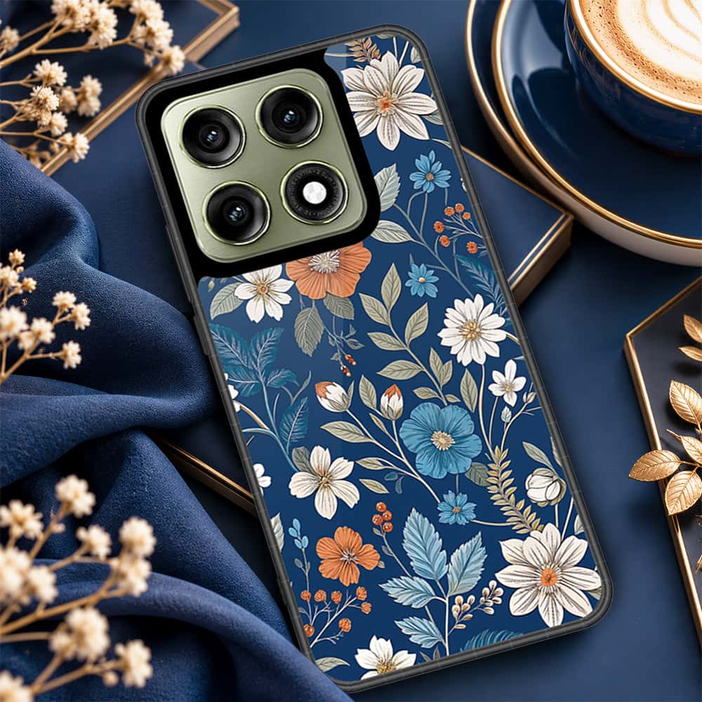 Motorola Edge 70 Pro Cover - ONation Botanical Bloom Series - HQ Premium Shine Durable Shatterproof Case