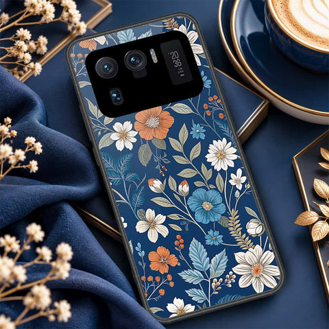Xiaomi Mi 11 Ultra Cover - ONation Botanical Bloom Series - HQ Premium Shine Durable Shatterproof Case