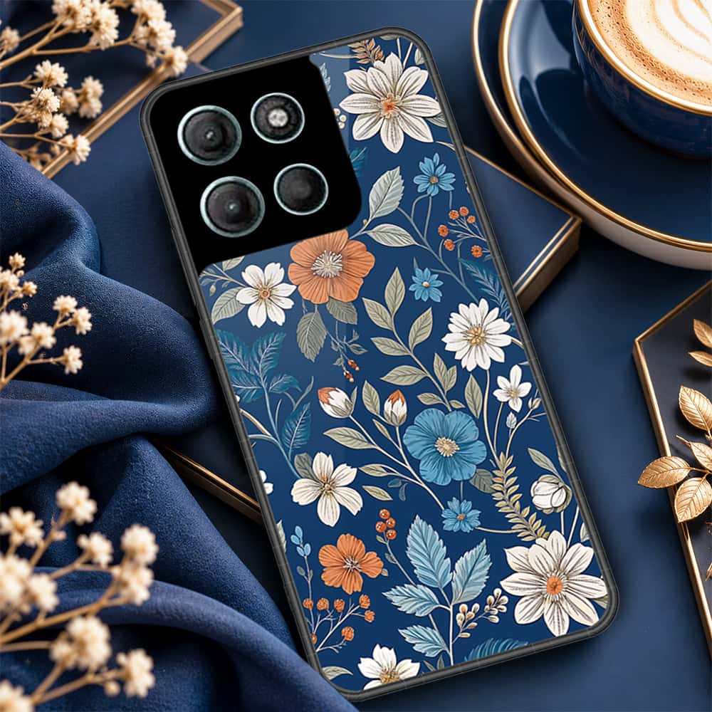 Motorola Moto G17 Cover - ONation Botanical Bloom Series - HQ Premium Shine Durable Shatterproof Case