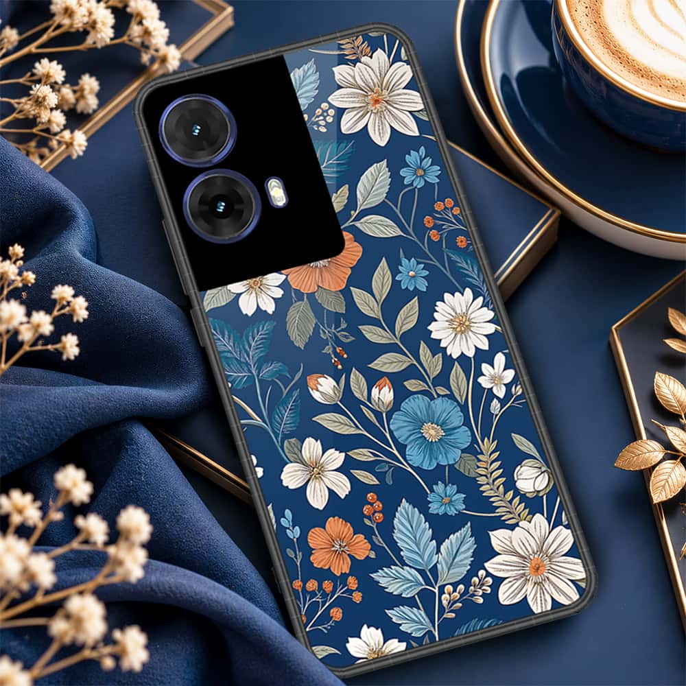 Motorola Moto G85 Cover - ONation Botanical Bloom Series - HQ Premium Shine Durable Shatterproof Case