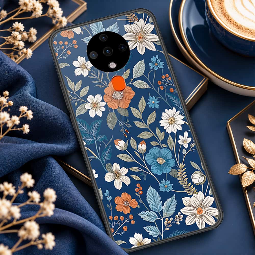 Tecno Spark 6 Cover - ONation Botanical Bloom Series - HQ Premium Shine Durable Shatterproof Case