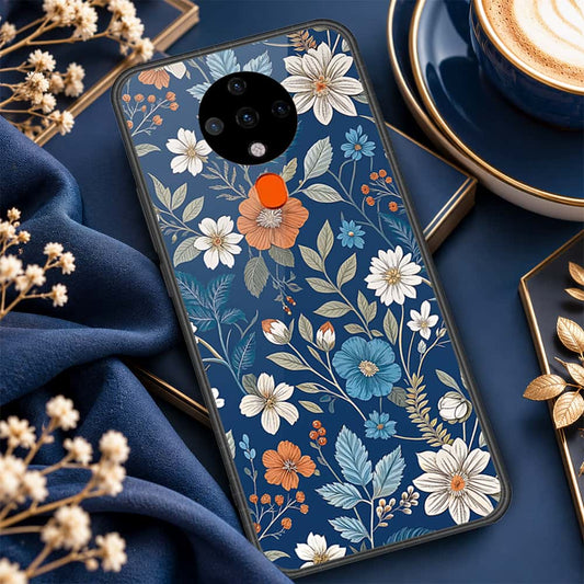 Tecno Spark 6 Cover - ONation Botanical Bloom Series - HQ Premium Shine Durable Shatterproof Case