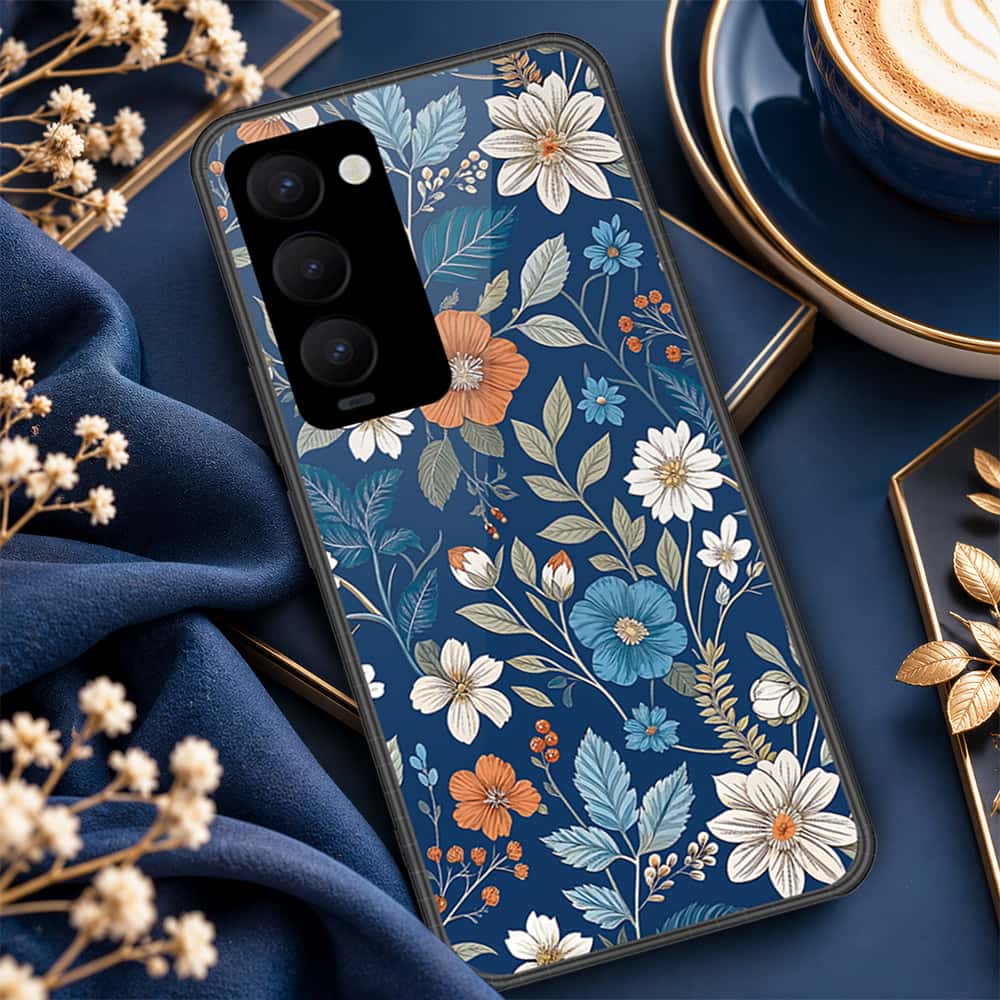 Tecno Camon 18 Premier Cover - ONation Botanical Bloom Series - HQ Premium Shine Durable Shatterproof Case