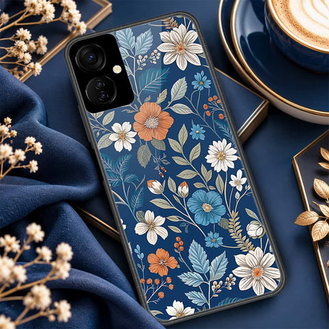 Tecno Spark 9T Cover - ONation Botanical Bloom Series - HQ Premium Shine Durable Shatterproof Case