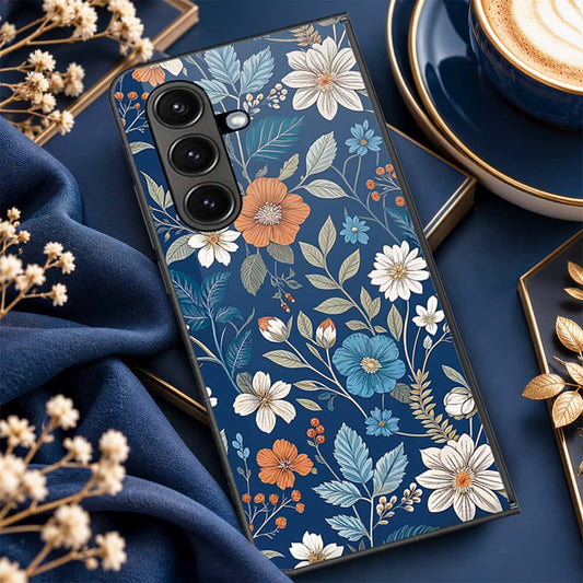 Samsung Galaxy Z Fold 8 Ultra Cover - ONation Botanical Bloom Series - HQ Premium Shine Durable Shatterproof Case