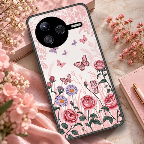 Xiaomi Poco F7 Pro Cover - ONation Botanical Bloom Series - HQ Premium Shine Durable Shatterproof Case