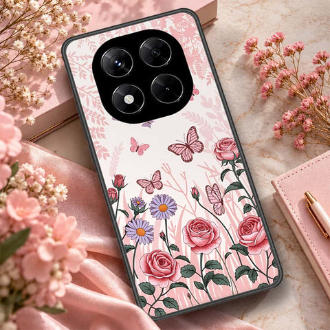 Xiaomi Redmi Note 14 Pro 5G Cover - ONation Botanical Bloom Series - HQ Premium Shine Durable Shatterproof Case