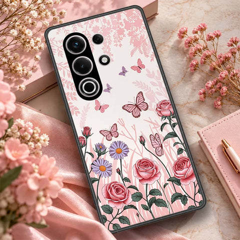 itel S25 Ultra Cover - ONation Botanical Bloom Series - HQ Premium Shine Durable Shatterproof Case