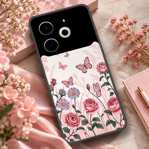 Tecno Pova 6 Neo Cover - ONation Botanical Bloom Series - HQ Premium Shine Durable Shatterproof Case