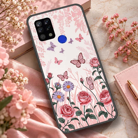 Tecno Pova LD7 Cover - ONation Botanical Bloom Series - HQ Premium Shine Durable Shatterproof Case