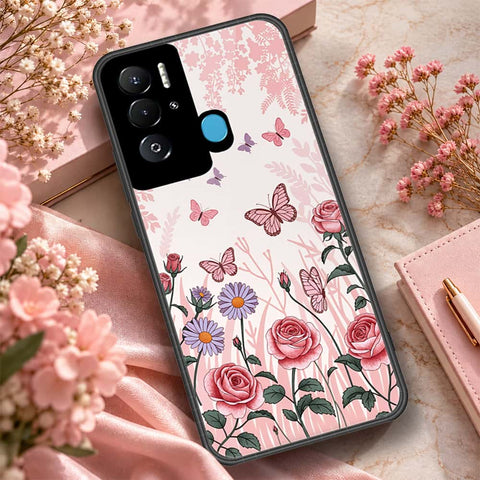 Tecno Pova Neo Cover - ONation Botanical Bloom Series - HQ Premium Shine Durable Shatterproof Case