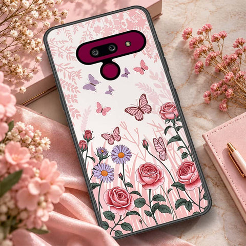LG G8 ThinQ Cover - ONation Botanical Bloom Series - HQ Premium Shine Durable Shatterproof Case