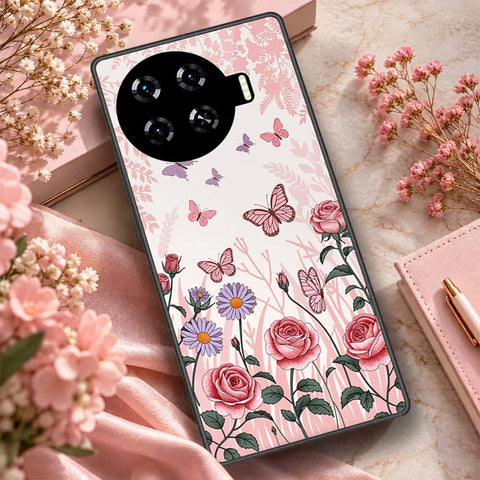 Tecno Spark 20 Pro Plus Cover - ONation Botanical Bloom Series - HQ Premium Shine Durable Shatterproof Case