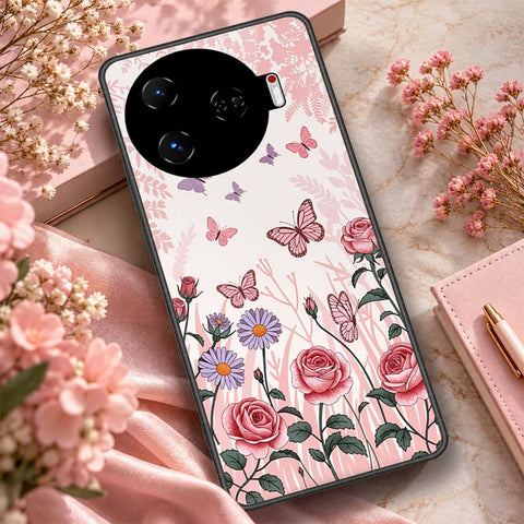 Tecno Camon 30 Pro 5G Cover - ONation Botanical Bloom Series - HQ Premium Shine Durable Shatterproof Case