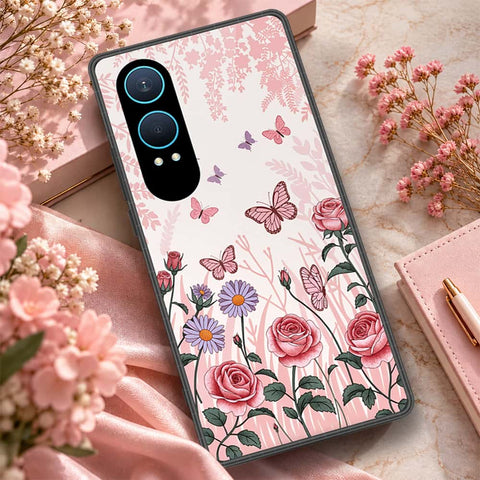 OnePlus Nord CE 4 Lite Cover - ONation Botanical Bloom Series - HQ Premium Shine Durable Shatterproof Case