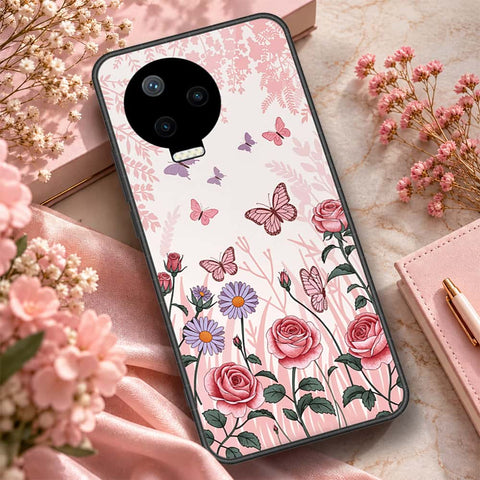 Infinix Note 12 Pro Cover - ONation Botanical Bloom Series - HQ Premium Shine Durable Shatterproof Case
