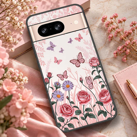 Google Pixel 8 Cover - ONation Botanical Bloom Series - HQ Premium Shine Durable Shatterproof Case