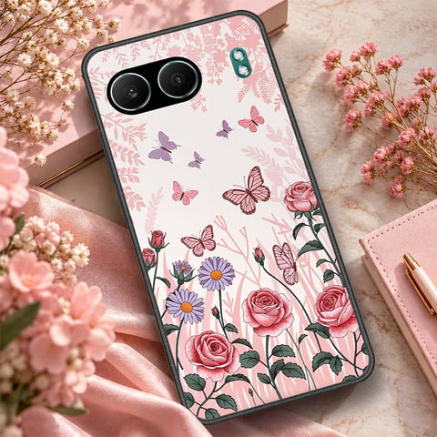OnePlus Nord 4 Cover - ONation Botanical Bloom Series - HQ Premium Shine Durable Shatterproof Case