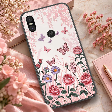 Motorola P30 Play Cover - ONation Botanical Bloom Series - HQ Premium Shine Durable Shatterproof Case