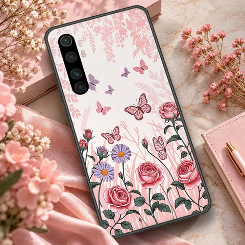 Xiaomi Mi Note 10 Lite Cover - ONation Botanical Bloom Series - HQ Premium Shine Durable Shatterproof Case