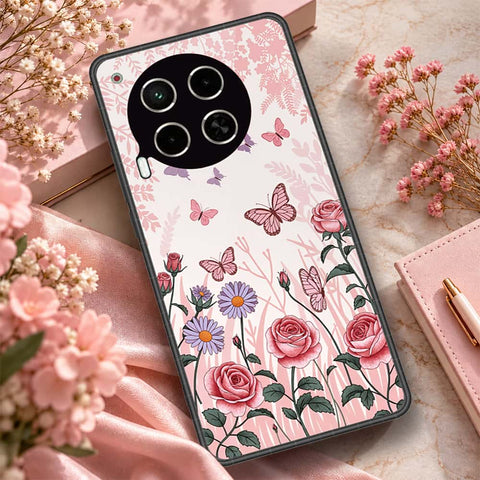 Tecno Camon 30 - ONation Botanical Bloom Series - HQ Premium Shine Durable Shatterproof Case