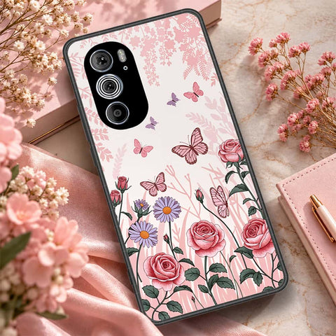Motorola Edge x30 Cover - ONation Botanical Bloom Series - HQ Premium Shine Durable Shatterproof Case