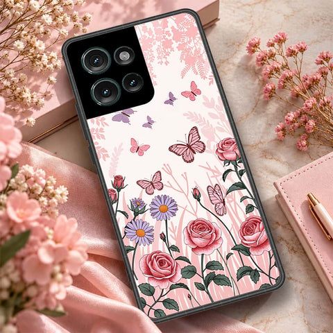 Motorola Edge 50 Cover - ONation Botanical Bloom Series - HQ Premium Shine Durable Shatterproof Case