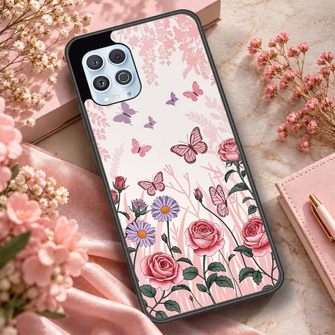 Motorola Edge S Cover - ONation Botanical Bloom Series - HQ Premium Shine Durable Shatterproof Case