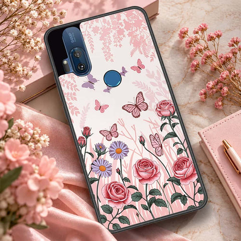 Motorola One Hyper Cover - ONation Botanical Bloom Series - HQ Premium Shine Durable Shatterproof Case