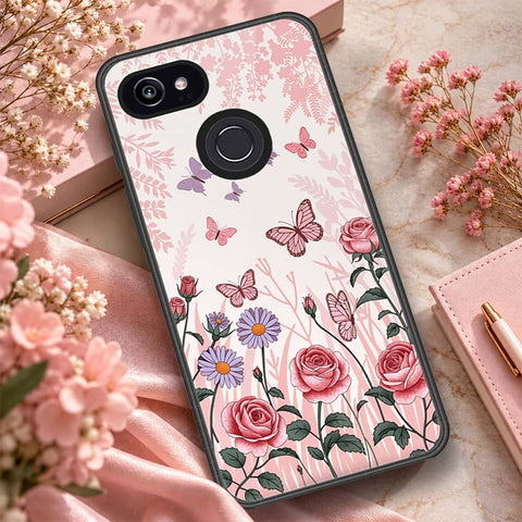 Google Pixel 3 Cover - ONation Botanical Bloom Series - HQ Premium Shine Durable Shatterproof Case