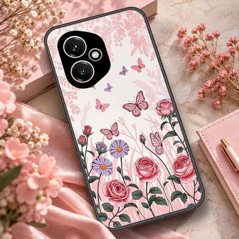 Honor 400 Cover - ONation Botanical Bloom Series - HQ Premium Shine Durable Shatterproof Case
