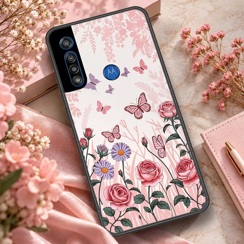 Motorola Moto G8 Play Cover - ONation Botanical Bloom Series - HQ Premium Shine Durable Shatterproof Case