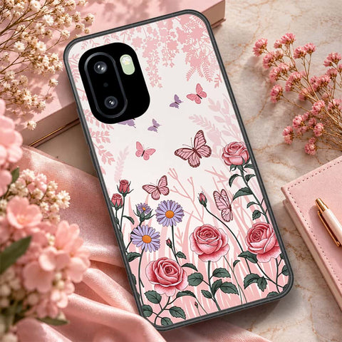 OnePlus Ace 6T Cover - ONation Botanical Bloom Series - HQ Premium Shine Durable Shatterproof Case