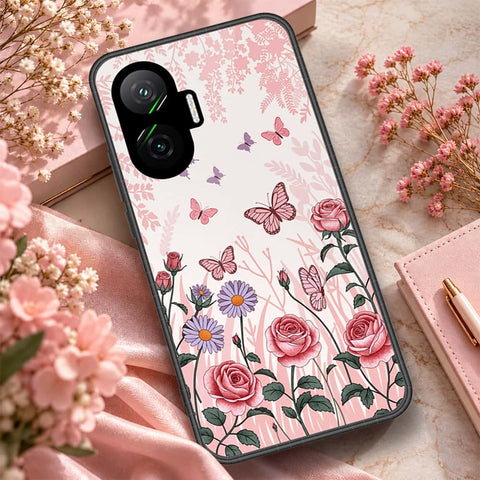 Xiaomi Redmi Turbo 4 Pro Cover - ONation Botanical Bloom Series - HQ Premium Shine Durable Shatterproof Case
