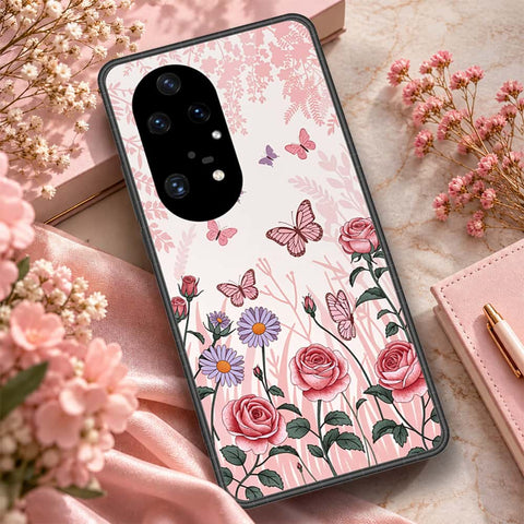 Huawei P50 Pro Cover - ONation Botanical Bloom Series - HQ Premium Shine Durable Shatterproof Case
