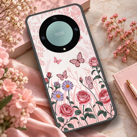 Honor X40 Cover - ONation Botanical Bloom Series - HQ Premium Shine Durable Shatterproof Case