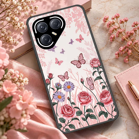 Tecno Pova 7 5G Cover - ONation Botanical Bloom Series - HQ Premium Shine Durable Shatterproof Case