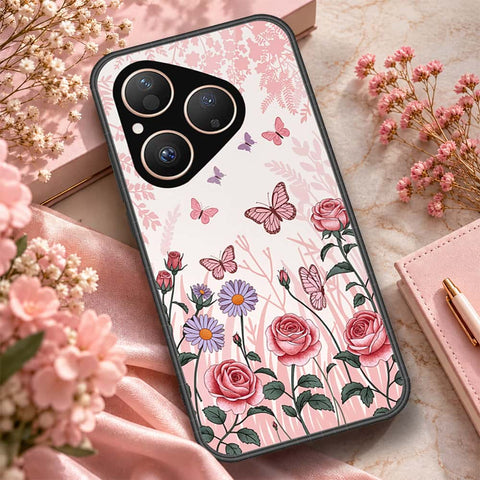 Huawei Pura 80 Cover - ONation Botanical Bloom Series - HQ Premium Shine Durable Shatterproof Case
