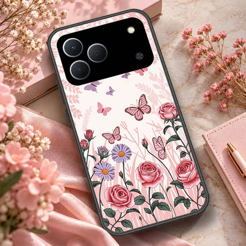 Tecno Spark 50 Cover - ONation Botanical Bloom Series - HQ Premium Shine Durable Shatterproof Case