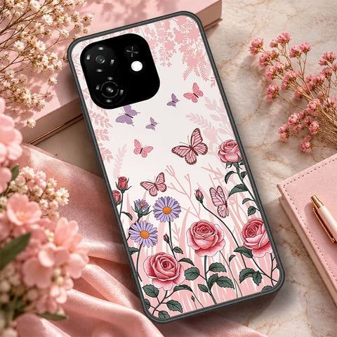 itel A100C Cover - ONation Botanical Bloom Series - HQ Premium Shine Durable Shatterproof Case