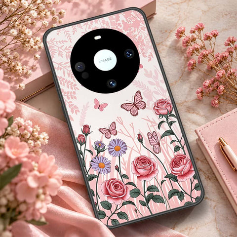 Huawei Mate 60 Pro Cover - ONation Botanical Bloom Series - HQ Premium Shine Durable Shatterproof Case