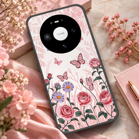 Huawei Mate 80 Cover - ONation Botanical Bloom Series - HQ Premium Shine Durable Shatterproof Case
