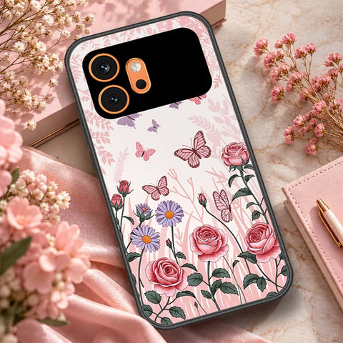 Honor 600 Cover - ONation Botanical Bloom Series - HQ Premium Shine Durable Shatterproof Case