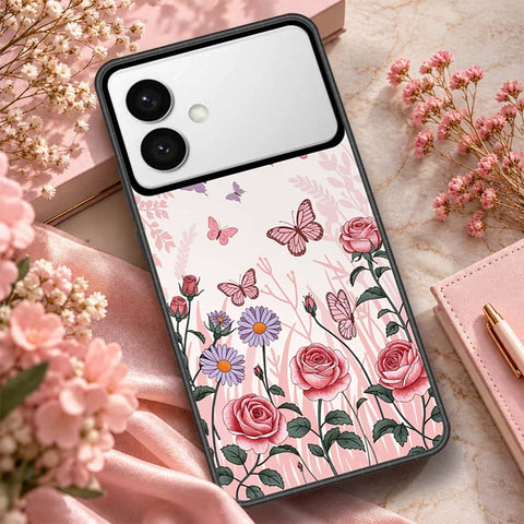 Samsung Galaxy S26 Edge Cover - ONation Botanical Bloom Series - HQ Premium Shine Durable Shatterproof Case