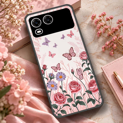 itel A200 Cover - ONation Botanical Bloom Series - HQ Premium Shine Durable Shatterproof Case