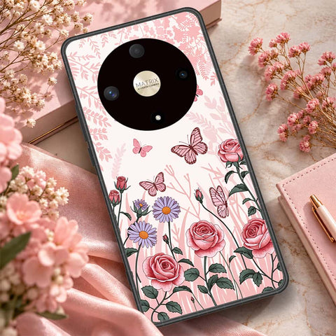 Honor Magic 6 Lite Cover - ONation Botanical Bloom Series - HQ Premium Shine Durable Shatterproof Case