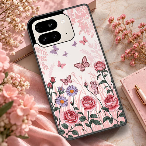 Google Pixel 9 Pro Fold Cover - ONation Botanical Bloom Series - HQ Premium Shine Durable Shatterproof Case