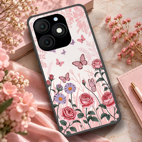 itel A50 Cover - ONation Botanical Bloom Series - HQ Premium Shine Durable Shatterproof Case