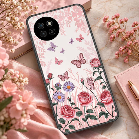 itel S23 Cover - ONation Botanical Bloom Series - HQ Premium Shine Durable Shatterproof Case