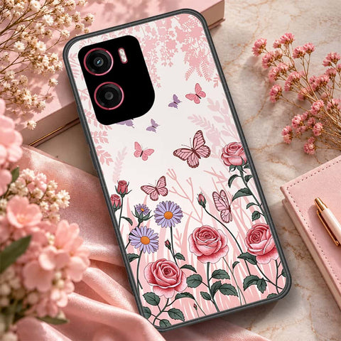 Motorola Moto E15 Cover - ONation Botanical Bloom Series - HQ Premium Shine Durable Shatterproof Case